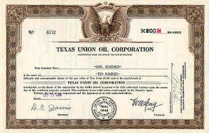 Texas Union Oil Corporation